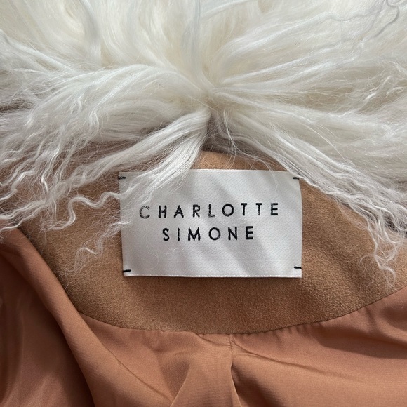 Charlotte Simone Jacket & Coat | Suede and Shearling - Picture 4 of 9